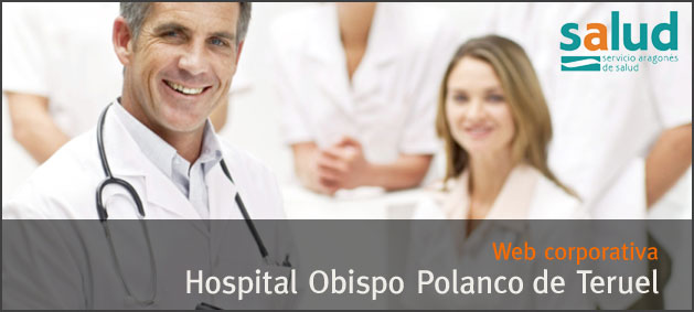 Sitio web del Hospital Obispo Polanco de Teruel